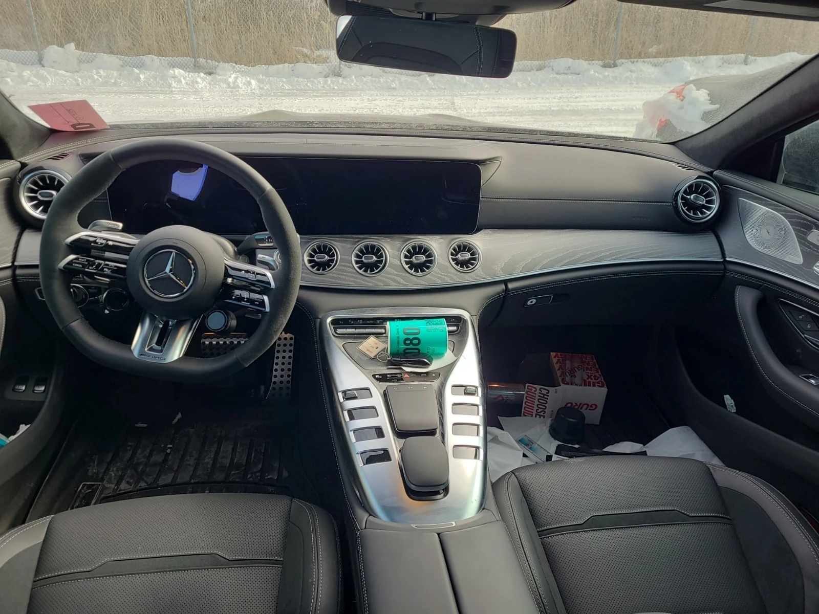 Mercedes-Benz AMG GT * 63 S E PERFORMANCE * УДАРЕНА* , снимка 14 - Автомобили и джипове - 56002381