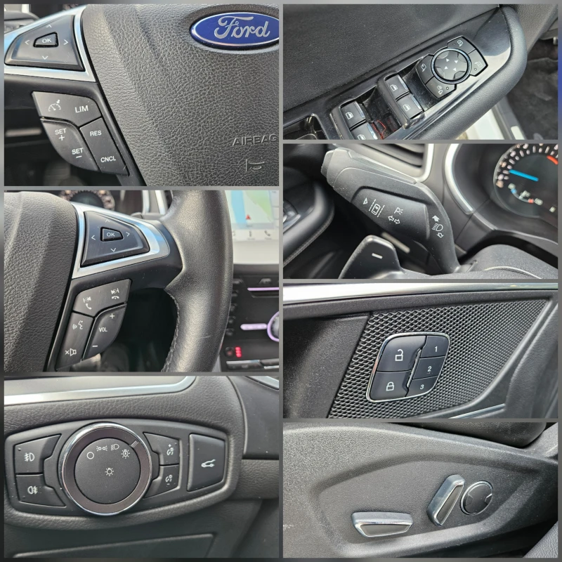 Ford Edge 2.0 AVTOMAT/4X4/KOJA/NAVIGACIA/DISTRONIK, снимка 14 - Автомобили и джипове - 53473857