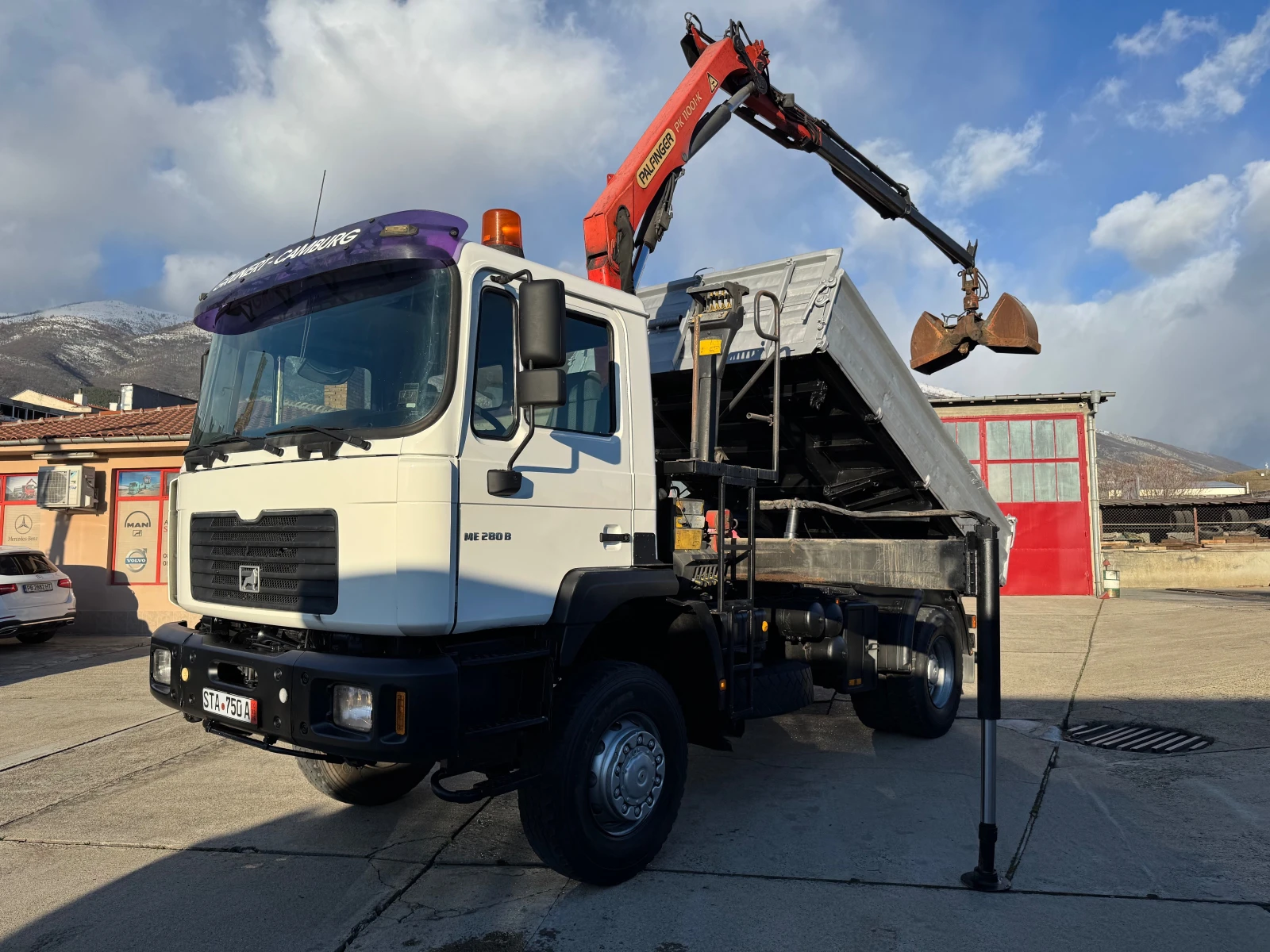 Man 18 18.280 , Palfinger 11001 , 4x4 | Mobile.bg � ����������� 1