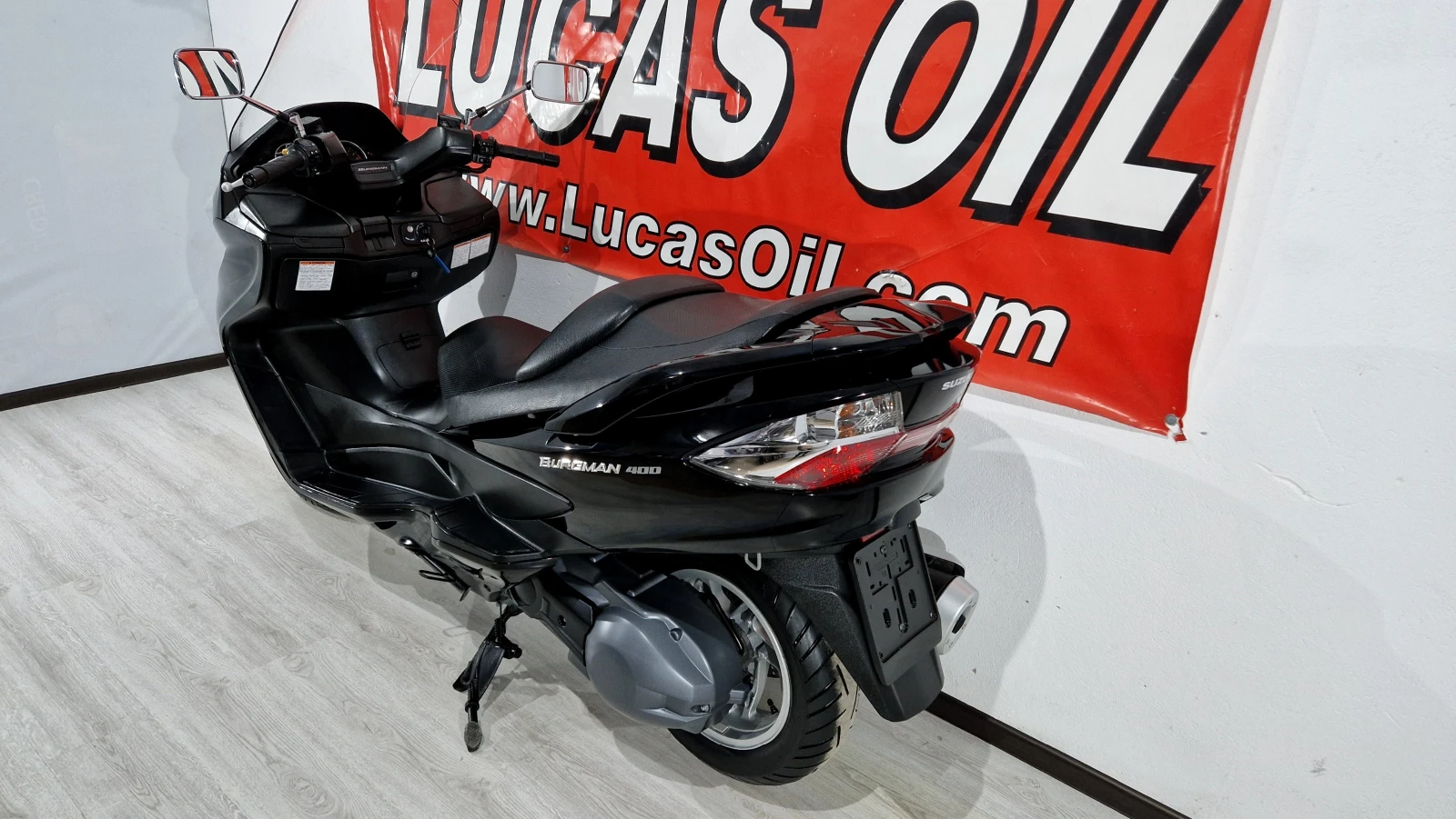 Suzuki Burgman 400cci 2009г ! 26723км PERFECTEN ! 2 Броя ! - изображение 3