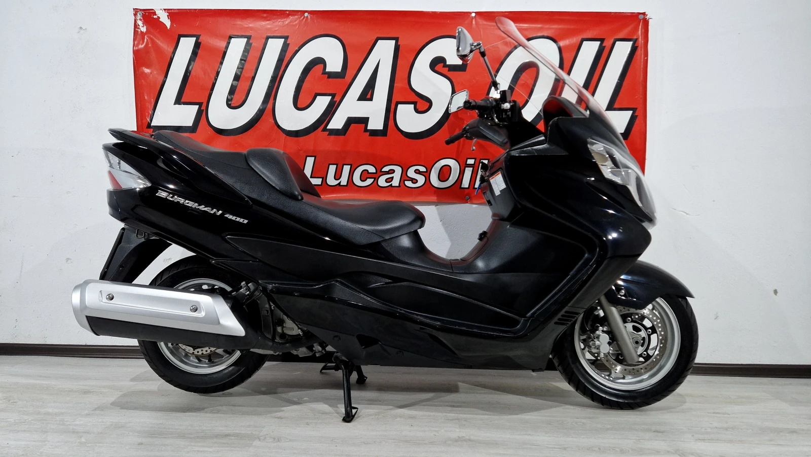 Suzuki Burgman 400cci 2009г ! 26723км PERFECTEN ! 2 Броя ! - изображение 9