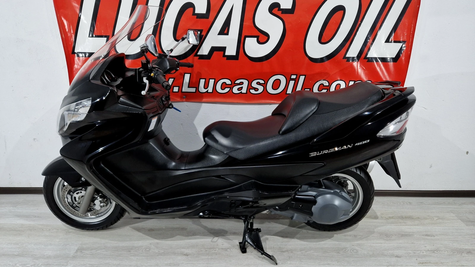 Suzuki Burgman 400cci 2009г ! 26723км PERFECTEN ! 2 Броя ! - изображение 2