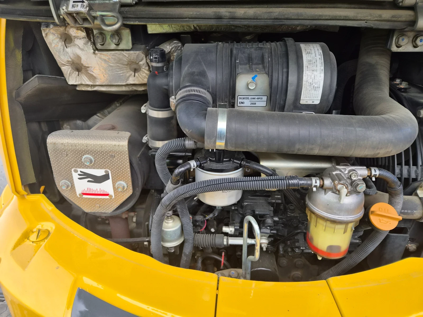 Багер Komatsu PC38UU-5, снимка 14 - Индустриална техника - 56702833
