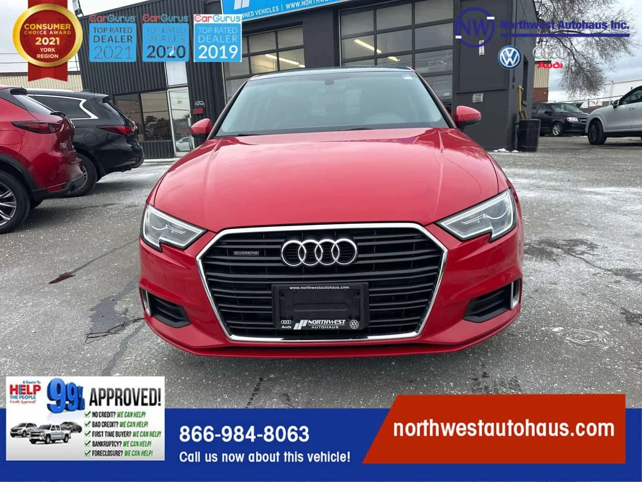 Audi A3 * quattro Premium * CARFAX * ЦЕНА ДО БГ, снимка 2 - Автомобили и джипове - 54305401