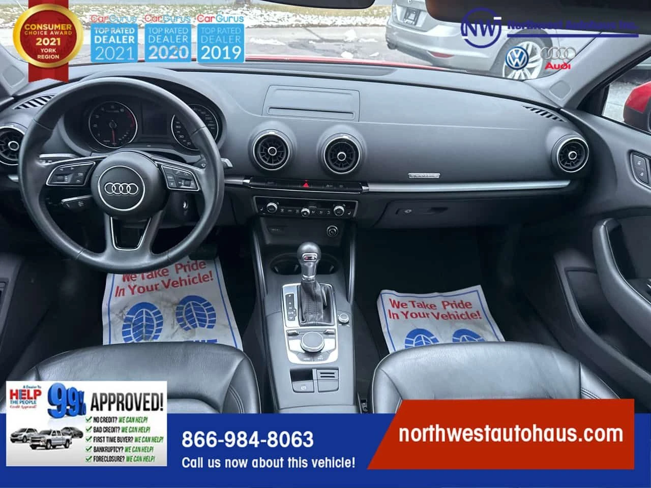 Audi A3 * quattro Premium * CARFAX * ЦЕНА ДО БГ, снимка 16 - Автомобили и джипове - 54305401