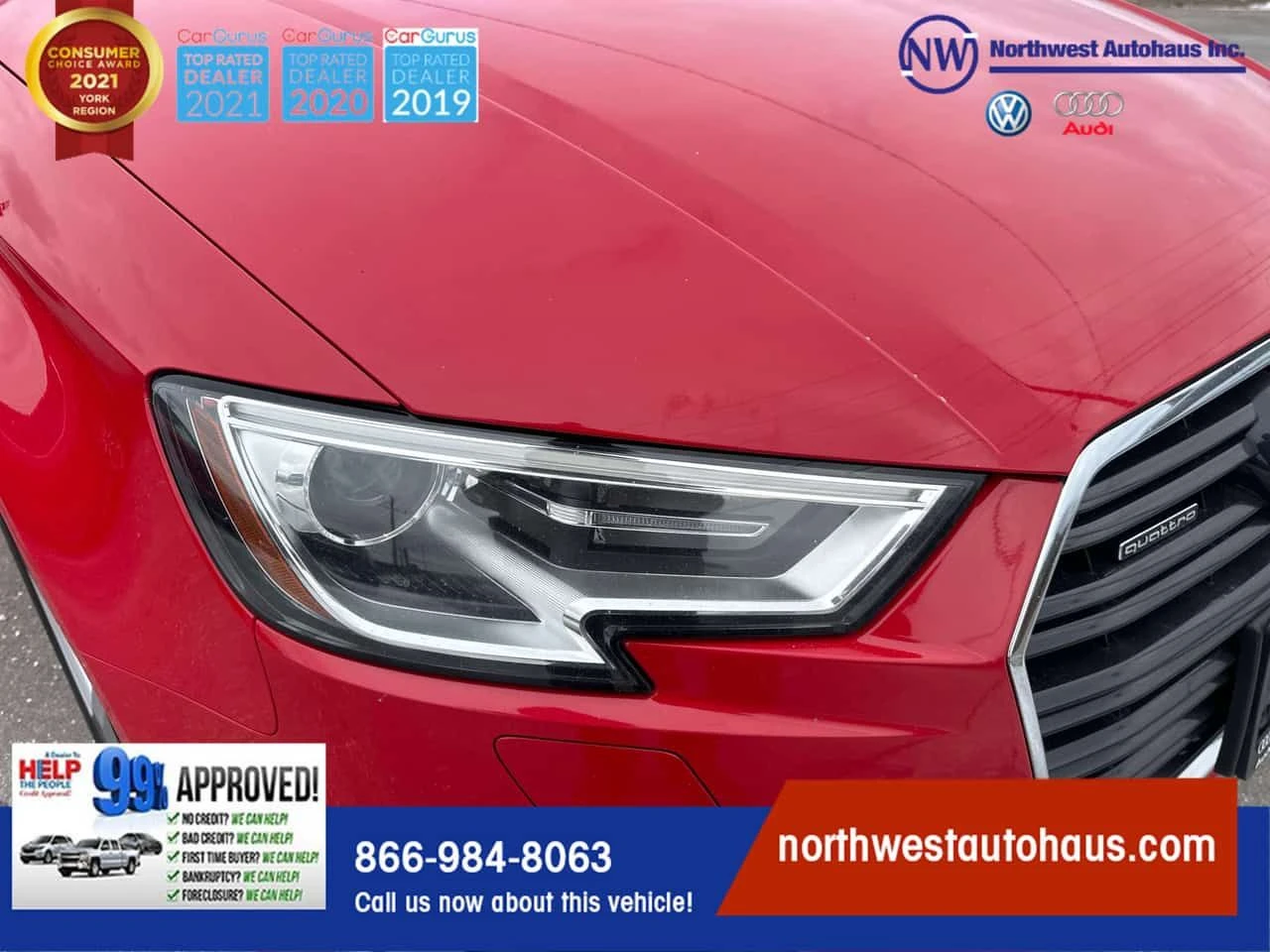 Audi A3 * quattro Premium * CARFAX * ЦЕНА ДО БГ, снимка 4 - Автомобили и джипове - 54305401