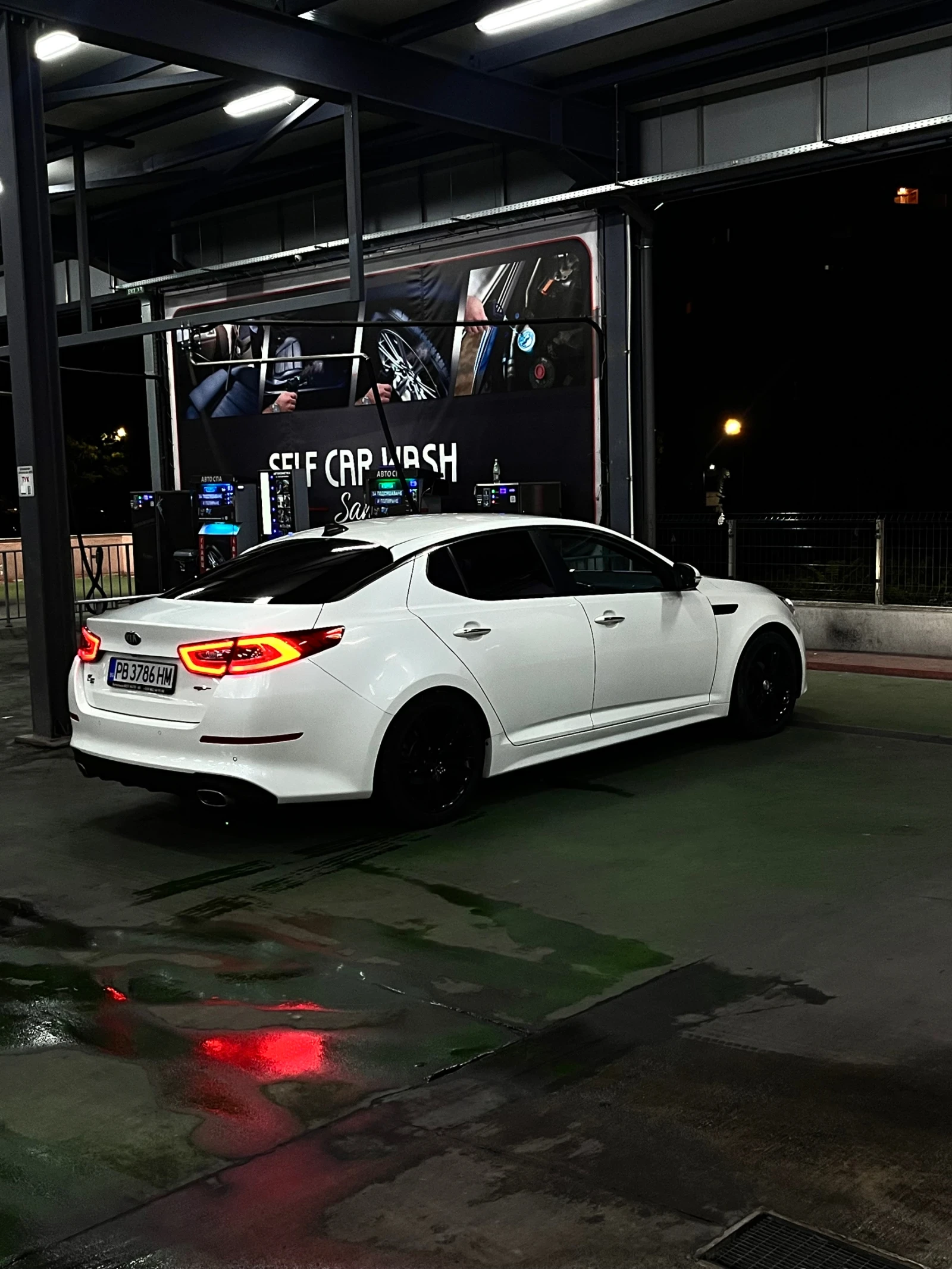 Kia K5 GT - Line! Бяла перла, течна фаза газ, снимка 7 - Автомобили и джипове - 54527820