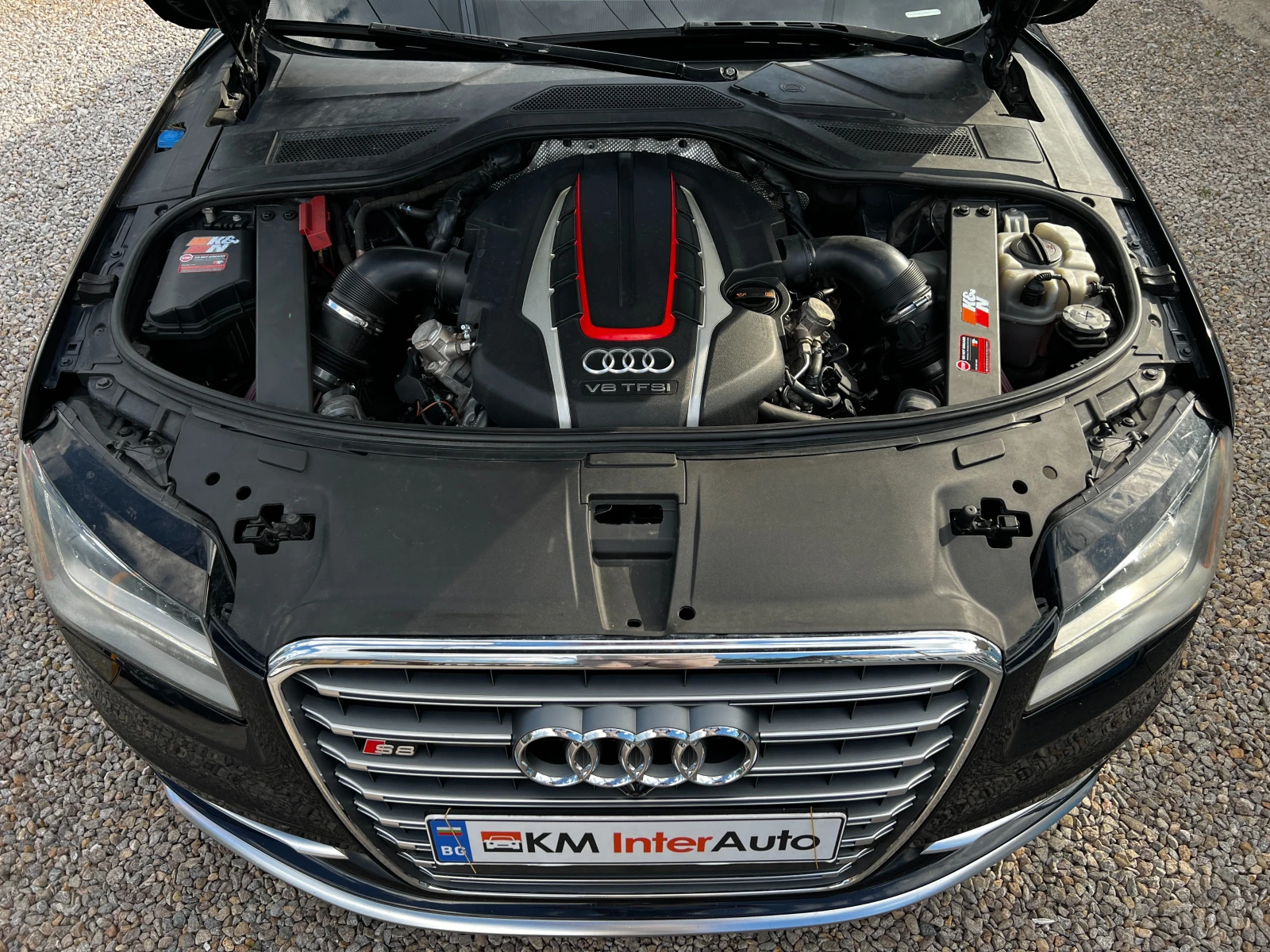Audi S8 PLUS EXECUTIVE/QUATTRO SPORT/NAVI/360/ВАКУУМ/BOSE, снимка 15 - Автомобили и джипове - 54917199