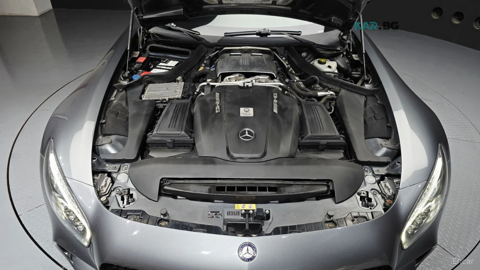 Mercedes-Benz AMG GT 4.0* КОЖА* ПОДГРЕВ* НАВИ* , снимка 6 - Автомобили и джипове - 55335571
