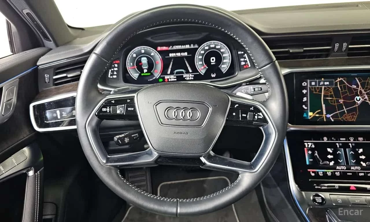 Audi A6 / ДИСТРОНИК / ХЕД-ЪП / 360 / ОБДУХВАНЕ, снимка 13 - Автомобили и джипове - 56431511