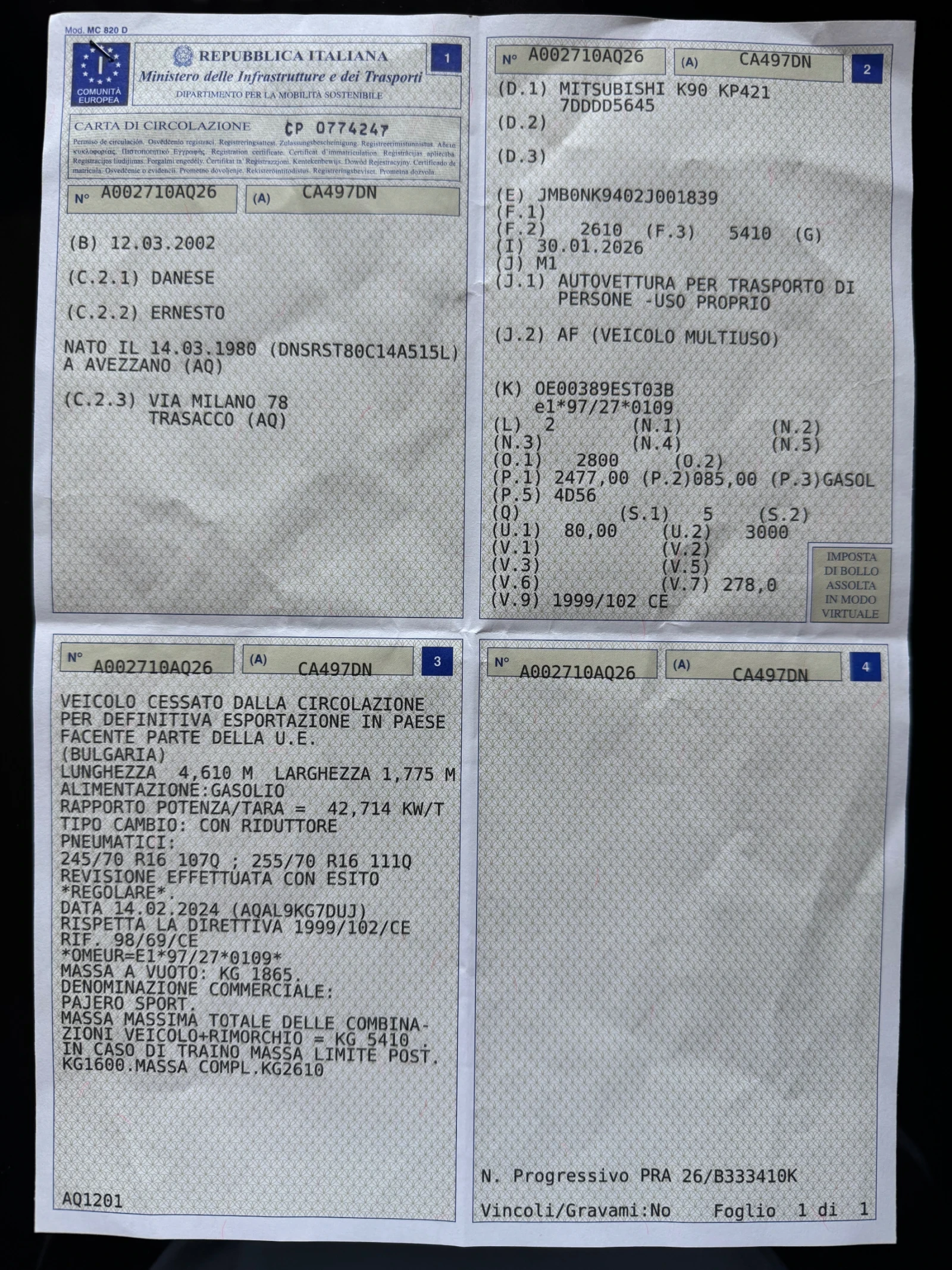 Mitsubishi Pajero sport 2.5 TDI | Mobile.bg � ����������� 10