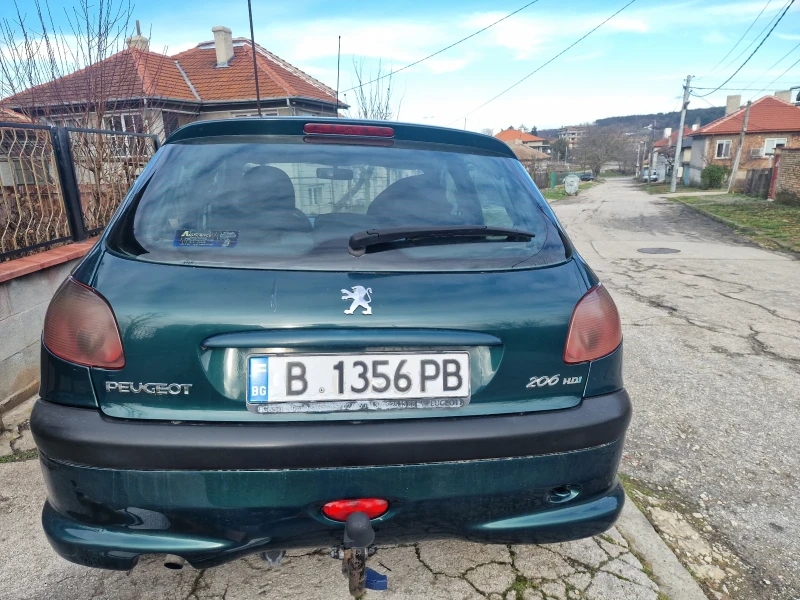 Peugeot 206 1.4 HDI, снимка 13 - Автомобили и джипове - 53478258
