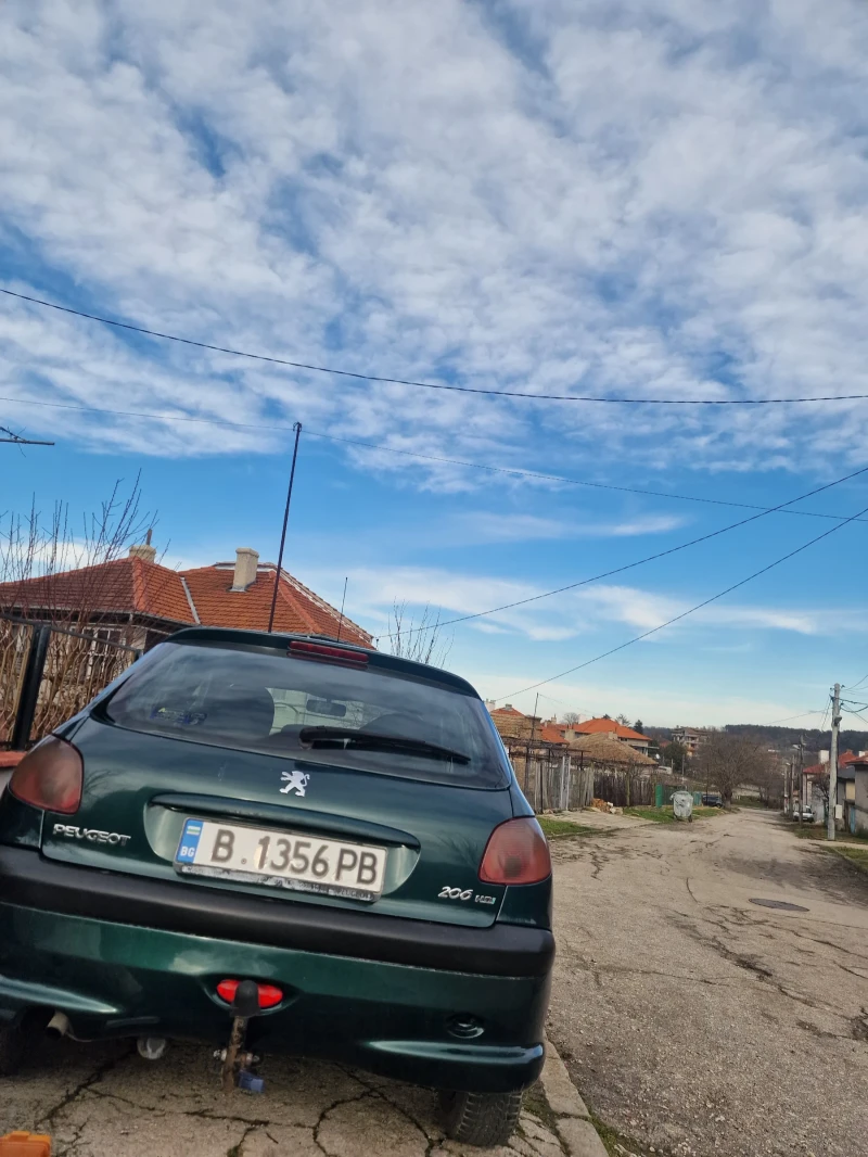 Peugeot 206 1.4 HDI, снимка 12 - Автомобили и джипове - 53478258