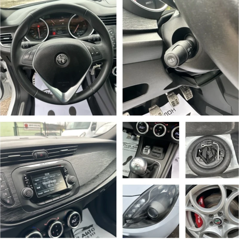 Alfa Romeo Giulietta 1.6JTDM-120к.с-LED-TEMPOMAT, снимка 13 - Автомобили и джипове - 53518874