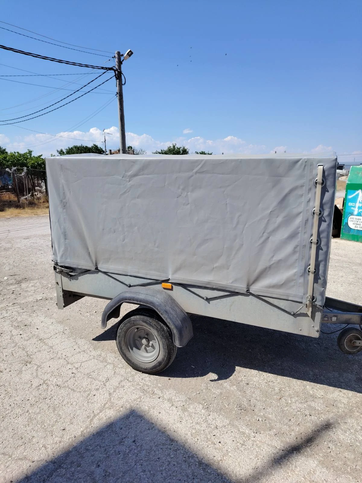 VW Passat ГАЗ 1.6 + ЗАКРИТО РЕМАРКЕ 200cm x 100cm x 110cm - изображение 4