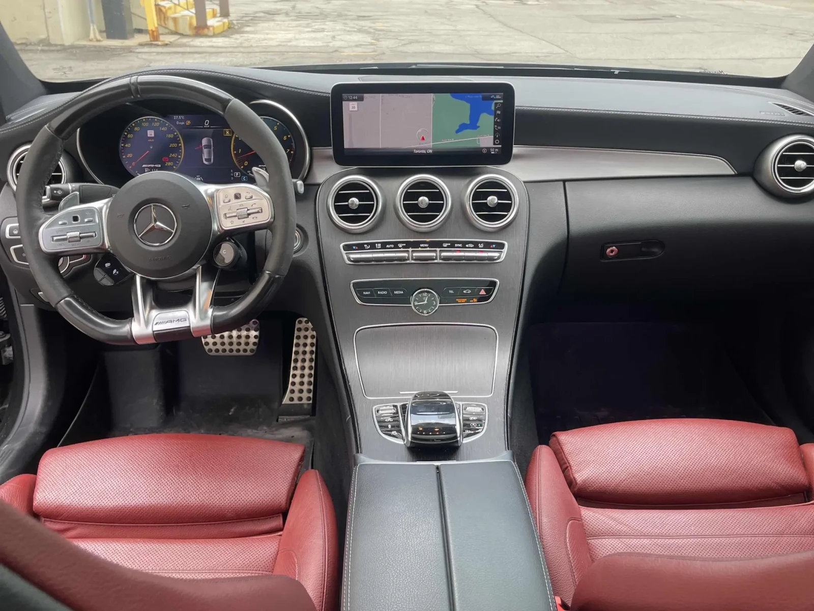Mercedes-Benz C 43 AMG 2 КЛЮЧА * ПАНОРАМА * ПОДГРЕВИ * CARFAX, снимка 11 - Автомобили и джипове - 54883121