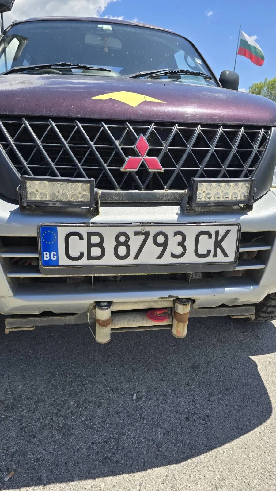 Mitsubishi L200 Повдигнат с 20см, либетка, външен въздоховот, тегл, снимка 6 - Автомобили и джипове - 55754589