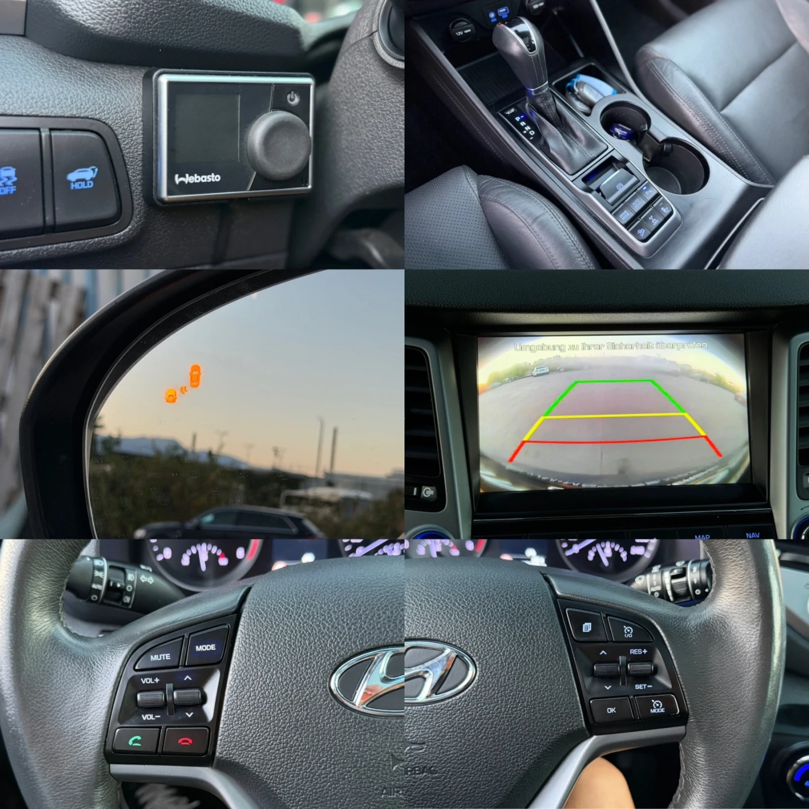 Hyundai Tucson 2.0CRDI* 4X4* PREMUIM* АВТОМАТИК, снимка 15 - Автомобили и джипове - 56121722