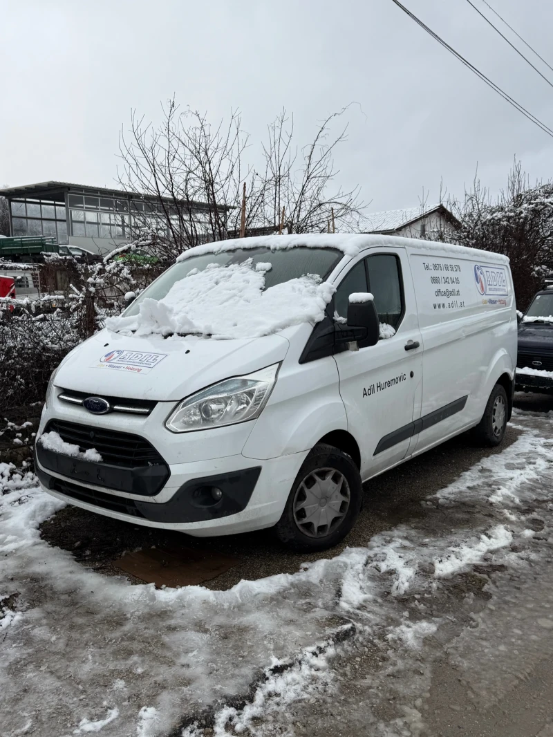 Ford Transit Custom 2.2tdci face, снимка 1 - Бусове и автобуси - 48462375