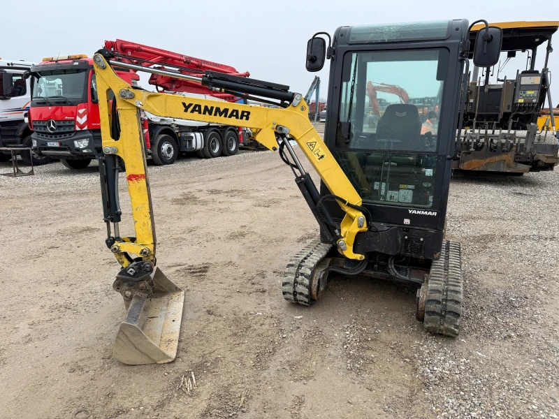 Багер Yanmar SV18 - 3 КОФИ, снимка 17 - Индустриална техника - 53430535