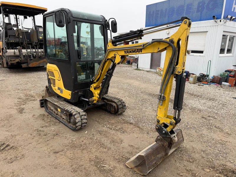 Багер Yanmar SV18 - 3 КОФИ, снимка 14 - Индустриална техника - 53430535