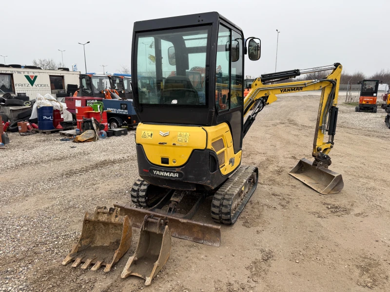 Багер Yanmar SV18 - 3 КОФИ, снимка 15 - Индустриална техника - 53430535