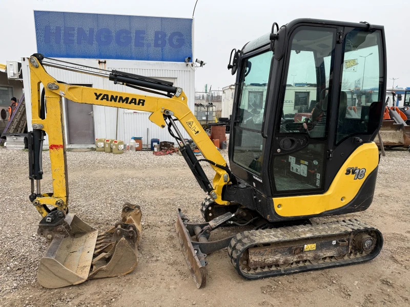 Багер Yanmar SV18 - 3 КОФИ, снимка 2 - Индустриална техника - 53430535