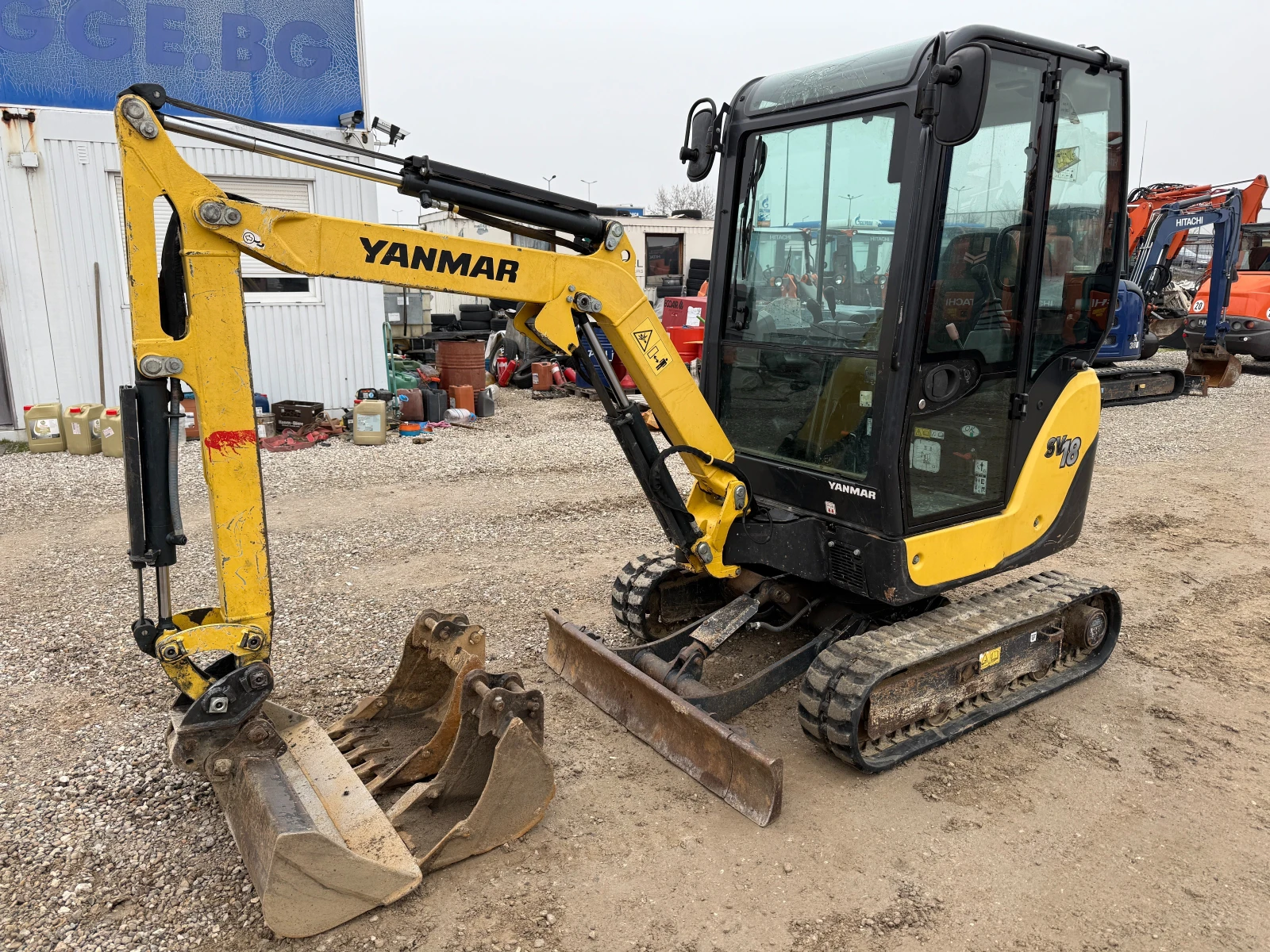 Багер Yanmar SV18 - 3 КОФИ - изображение 3