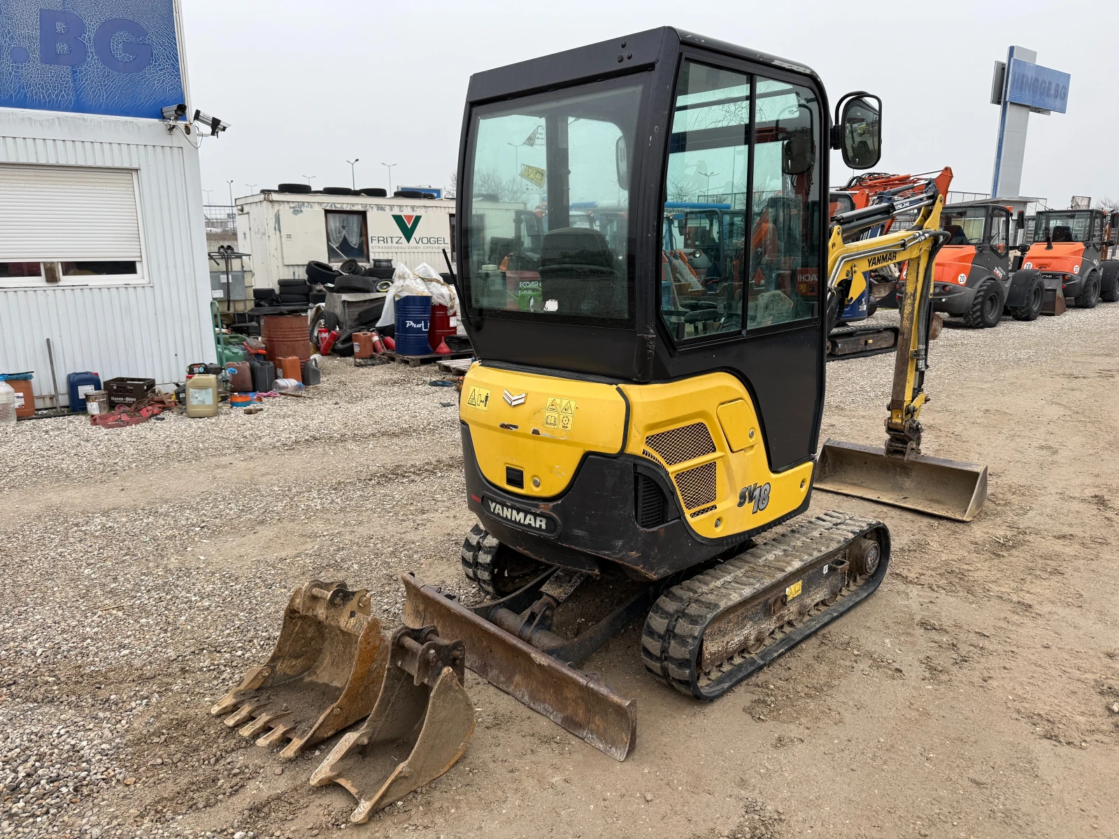 Багер Yanmar SV18 - 3 КОФИ - изображение 9