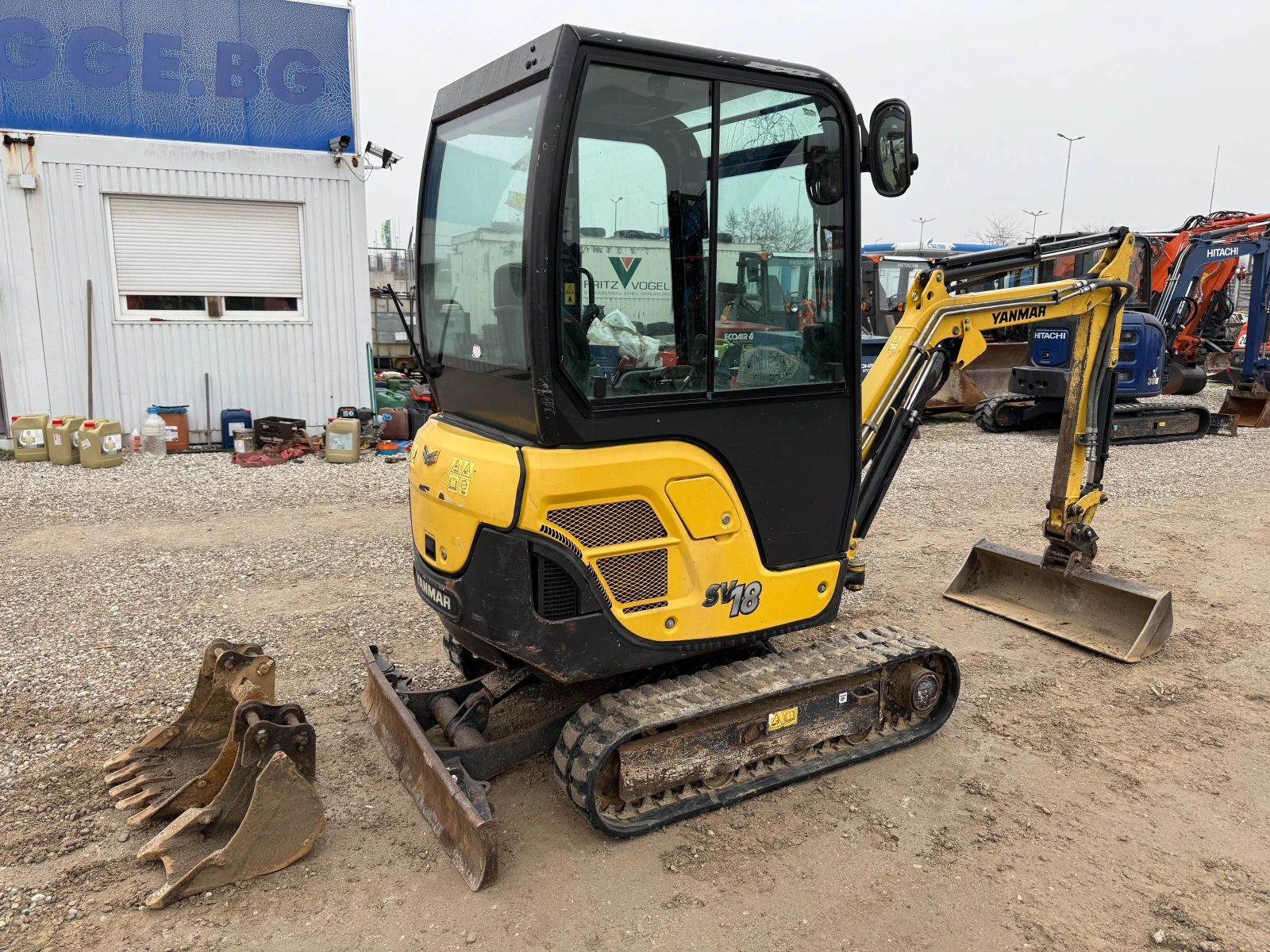 Багер Yanmar SV18 - 3 КОФИ - изображение 10