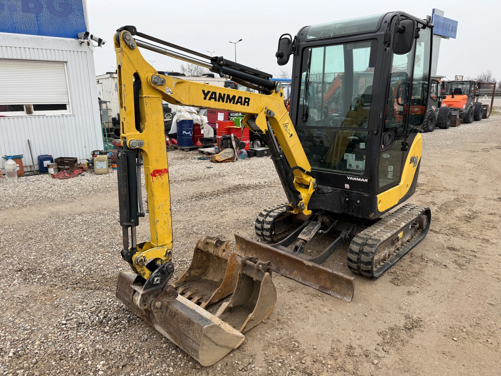 Багер Yanmar SV18 - 3 КОФИ - изображение 4