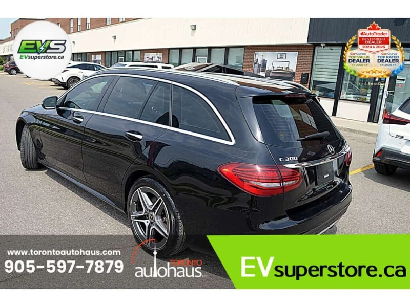 Mercedes-Benz C 300 * AMG PKG I NAVI I NO ACCIDENTS I AWD * CARFAX * Ц, снимка 3 - Автомобили и джипове - 53567098