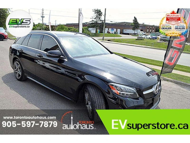 Mercedes-Benz C 300 * AMG PKG I NAVI I NO ACCIDENTS I AWD * CARFAX * Ц, снимка 7 - Автомобили и джипове - 53567098