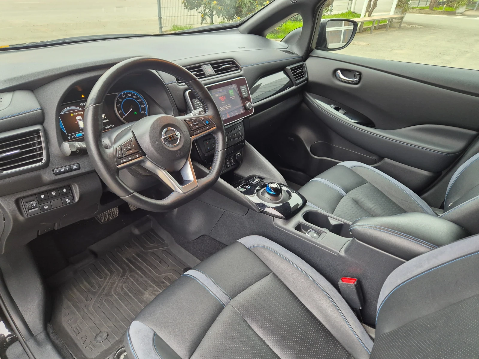 Nissan Leaf  НАЙ-ЛУКСОЗНО ИЗПЪЛНЕНИЕ-ТЕКНА* ВС-ВЪЗМОЖНИ-ЕКСТРИ - изображение 9