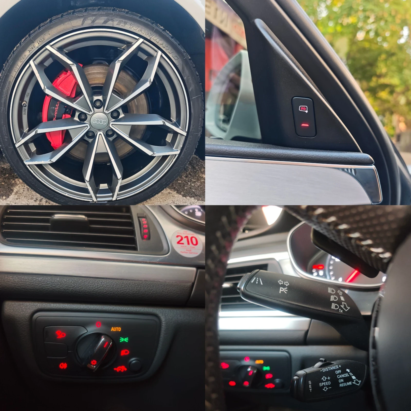 Audi A6 3хS line, 313кс, ДИСТРОНИК, ПОДГРЕВ, КАМЕРА, ФУЛ! , снимка 11 - Автомобили и джипове - 55829995