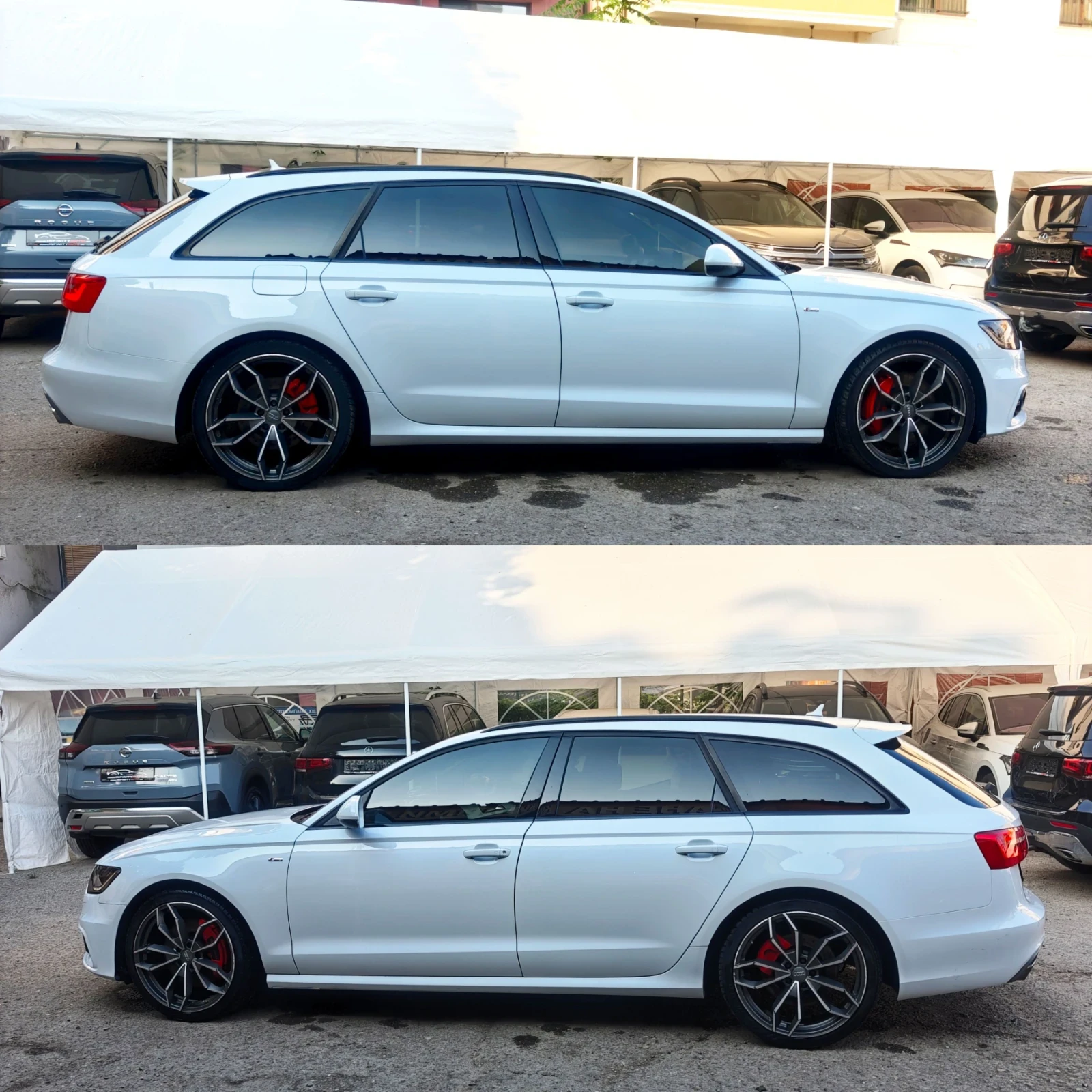 Audi A6 3хS line, 313кс, ДИСТРОНИК, ПОДГРЕВ, КАМЕРА, ФУЛ! , снимка 5 - Автомобили и джипове - 55829995