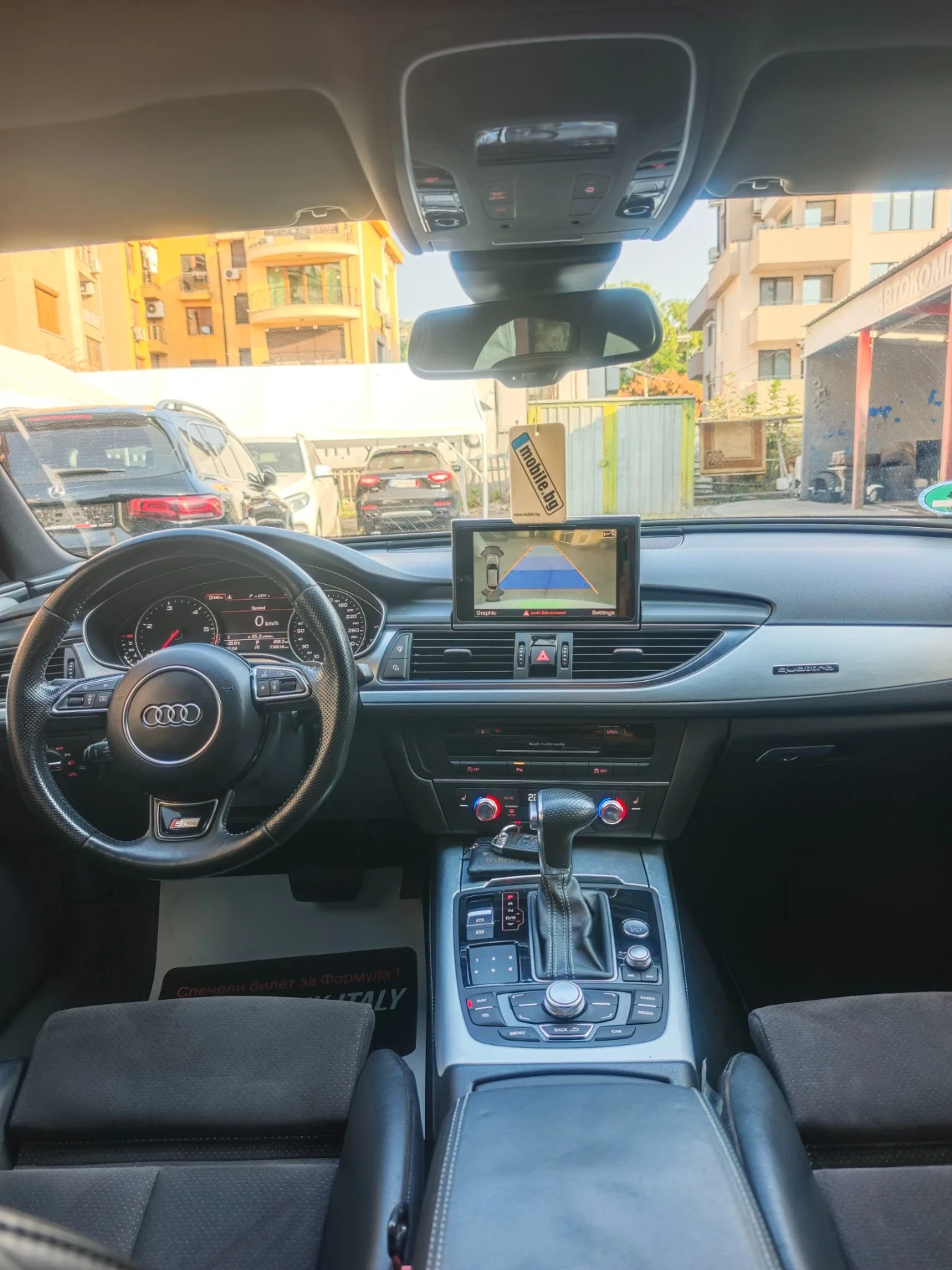 Audi A6 3хS line, 313кс, ДИСТРОНИК, ПОДГРЕВ, КАМЕРА, ФУЛ! , снимка 10 - Автомобили и джипове - 55829995