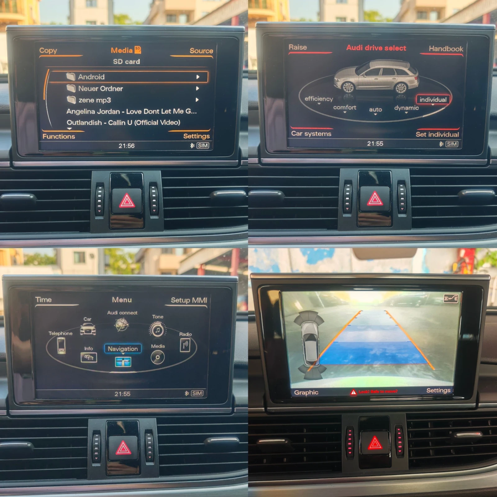 Audi A6 3хS line, 313кс, ДИСТРОНИК, ПОДГРЕВ, КАМЕРА, ФУЛ! , снимка 13 - Автомобили и джипове - 55829995
