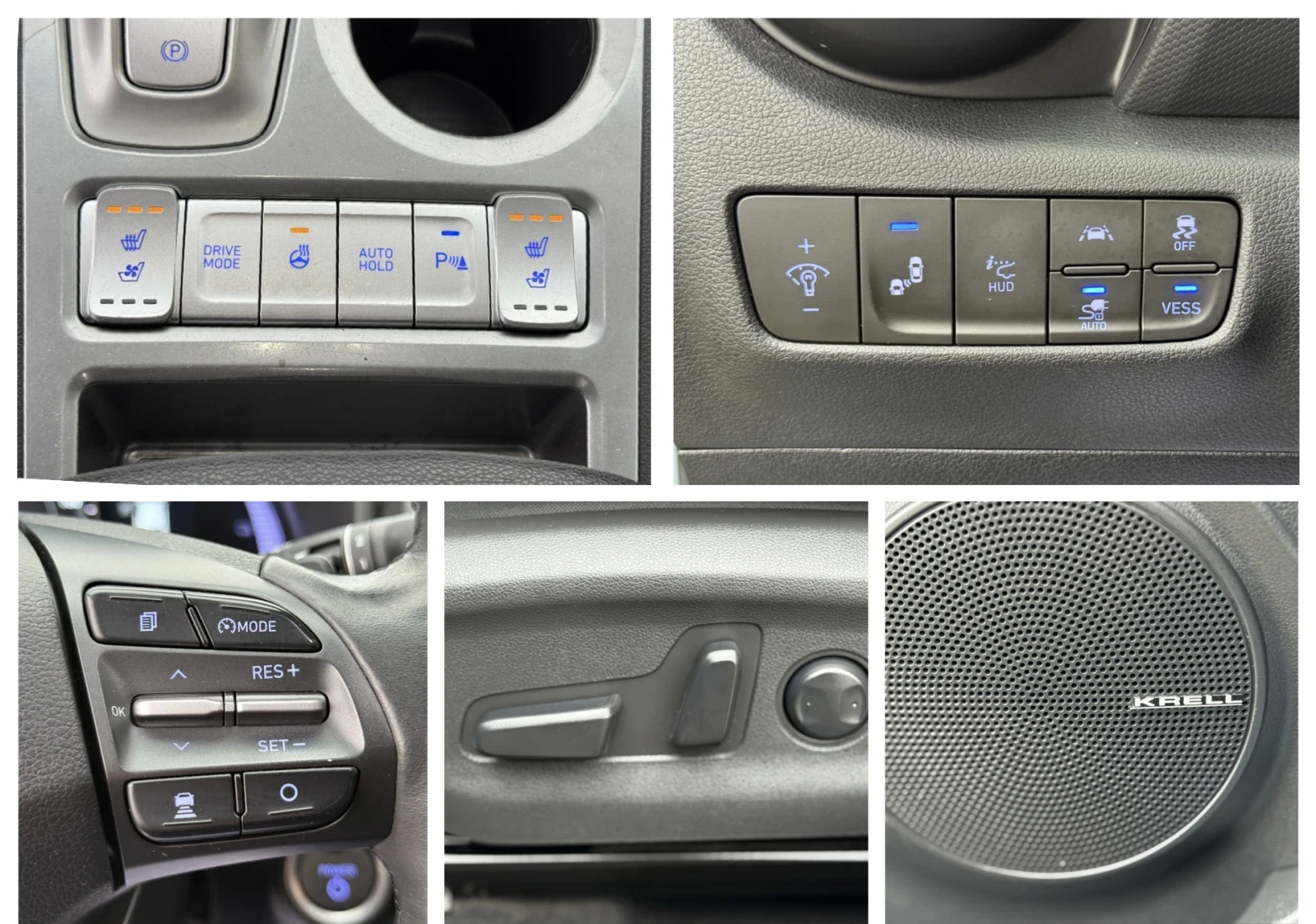 Hyundai Kona 64KW-204/ SOH 100%/ / PREMIUM/BLUELINK | Mobile.bg   14