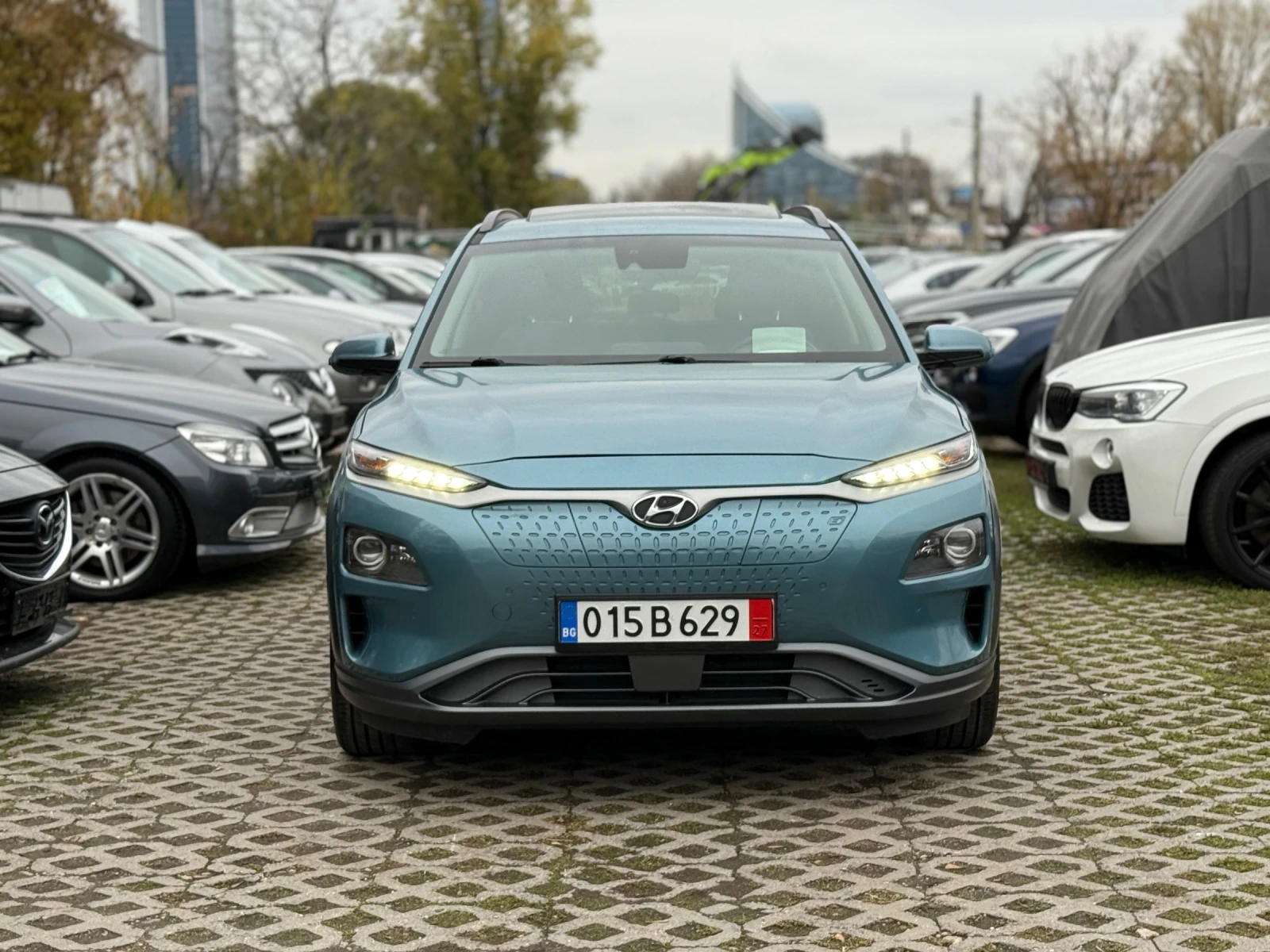 Hyundai Kona 64KW-204/ SOH 100%/ / PREMIUM/BLUELINK | Mobile.bg   3