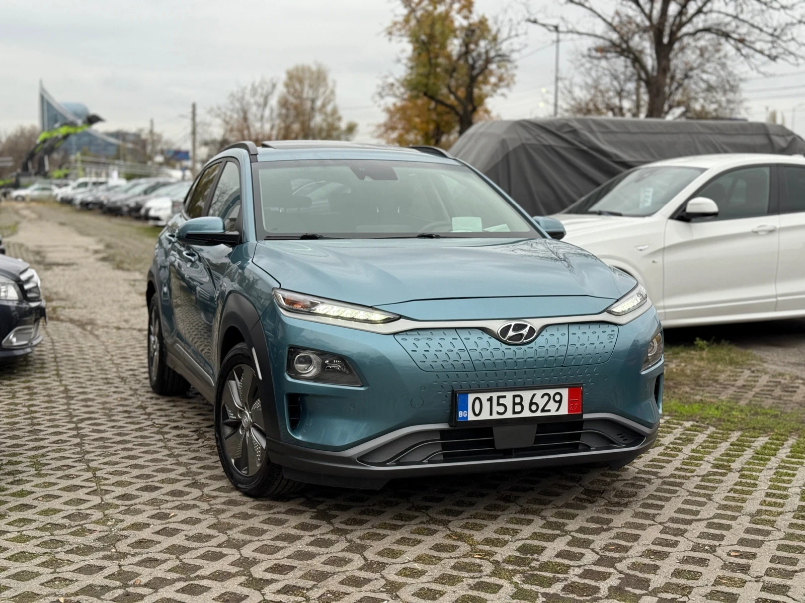 Hyundai Kona 64KW-204/ SOH 100%/ / PREMIUM/BLUELINK | Mobile.bg   2