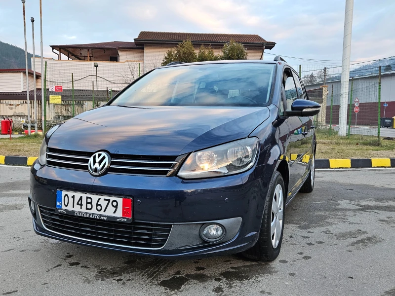 VW Touran 1.6 Tdi 7mesta/6skorosti/Klimatronik, снимка 1 - Автомобили и джипове - 48484202