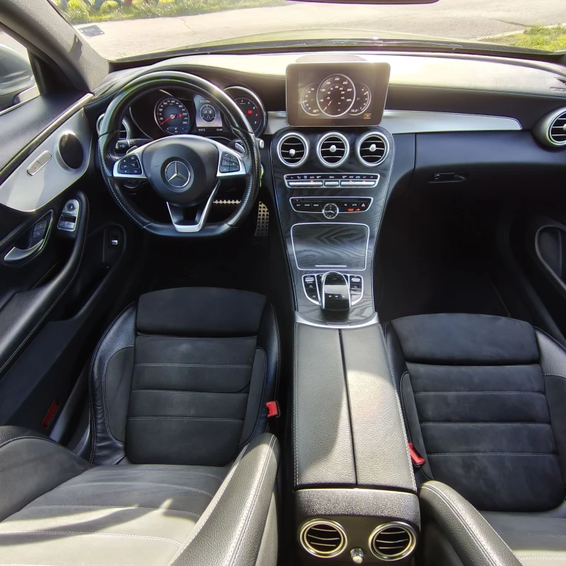 Mercedes-Benz C 200 C200 AMG coupe , снимка 12 - Автомобили и джипове - 52180113