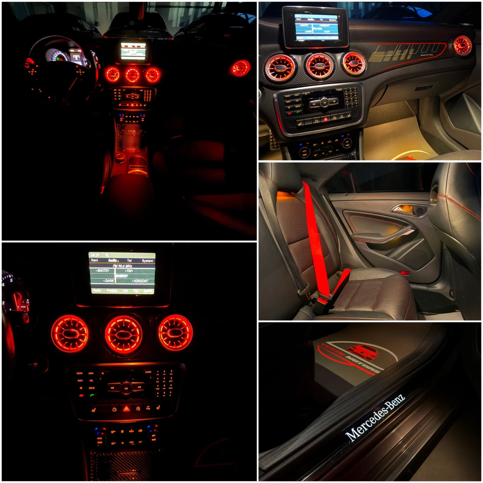 Mercedes-Benz CLA 250 45AMG OPTIC / PANORAMA / REDART / HARMAN/KARDON , снимка 16 - Автомобили и джипове - 54092360