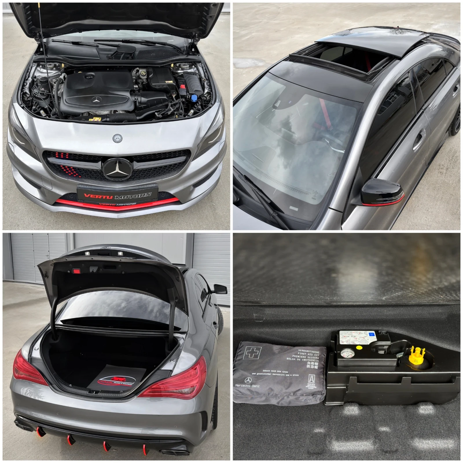 Mercedes-Benz CLA 250 45AMG OPTIC / PANORAMA / REDART / HARMAN/KARDON , снимка 10 - Автомобили и джипове - 54092360