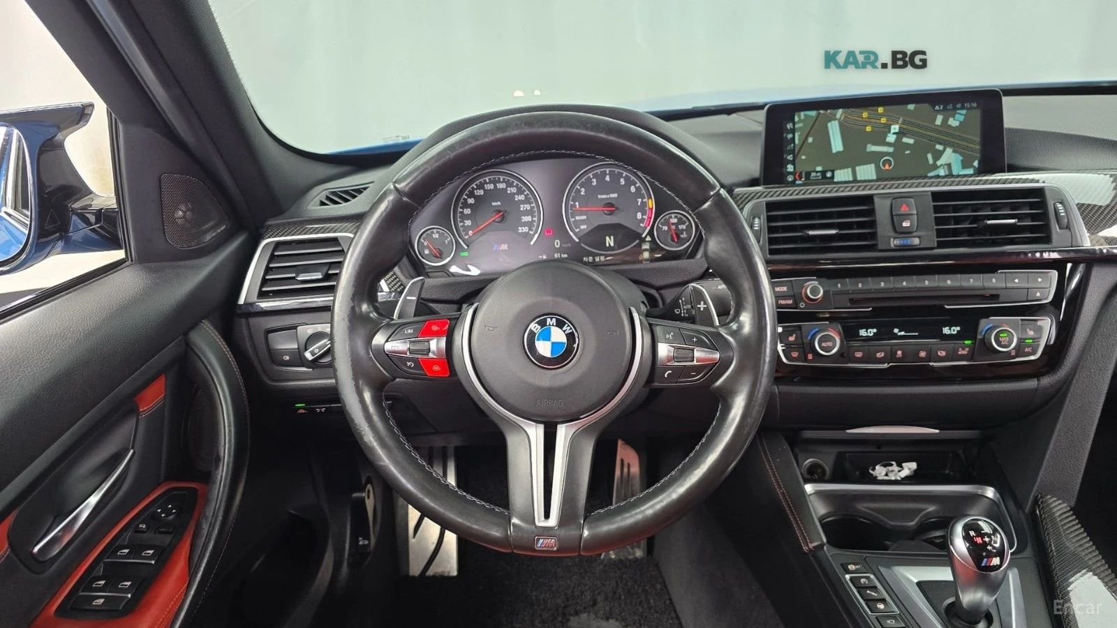 BMW M3 COMPETITION* HUD* КОЖА* НАВИ* КАМЕРА, снимка 12 - Автомобили и джипове - 55401522