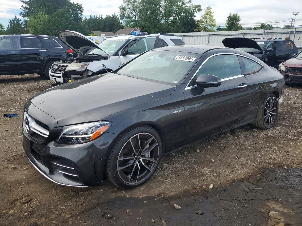 Mercedes-Benz C 43 AMG 4MATIC MULTIBEAM| BURMESTER| DISTRONIC| ПОДГРЕВ, снимка 3 - Автомобили и джипове - 55654250