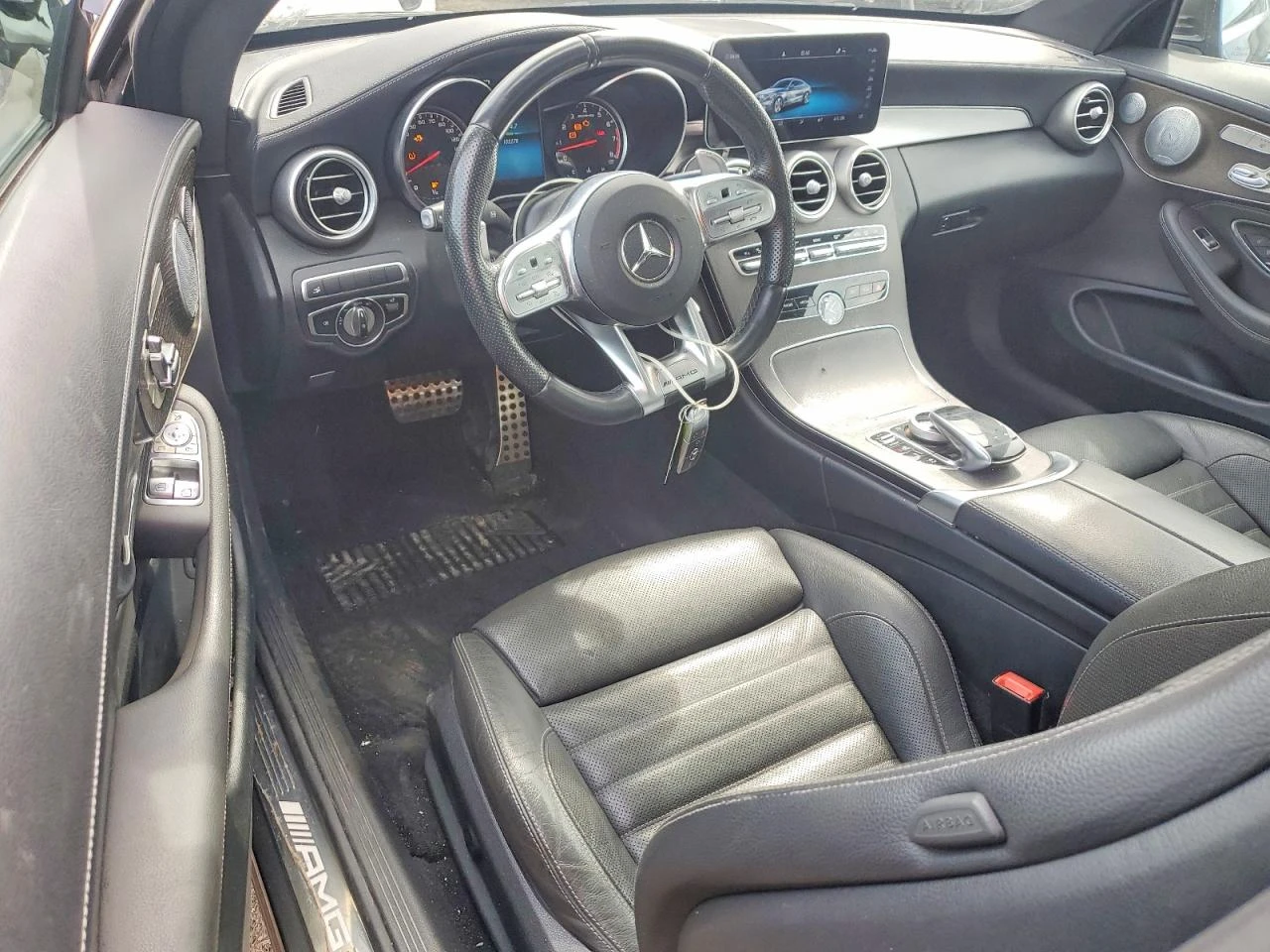 Mercedes-Benz C 43 AMG 4MATIC MULTIBEAM| BURMESTER| DISTRONIC| ПОДГРЕВ, снимка 8 - Автомобили и джипове - 55654250