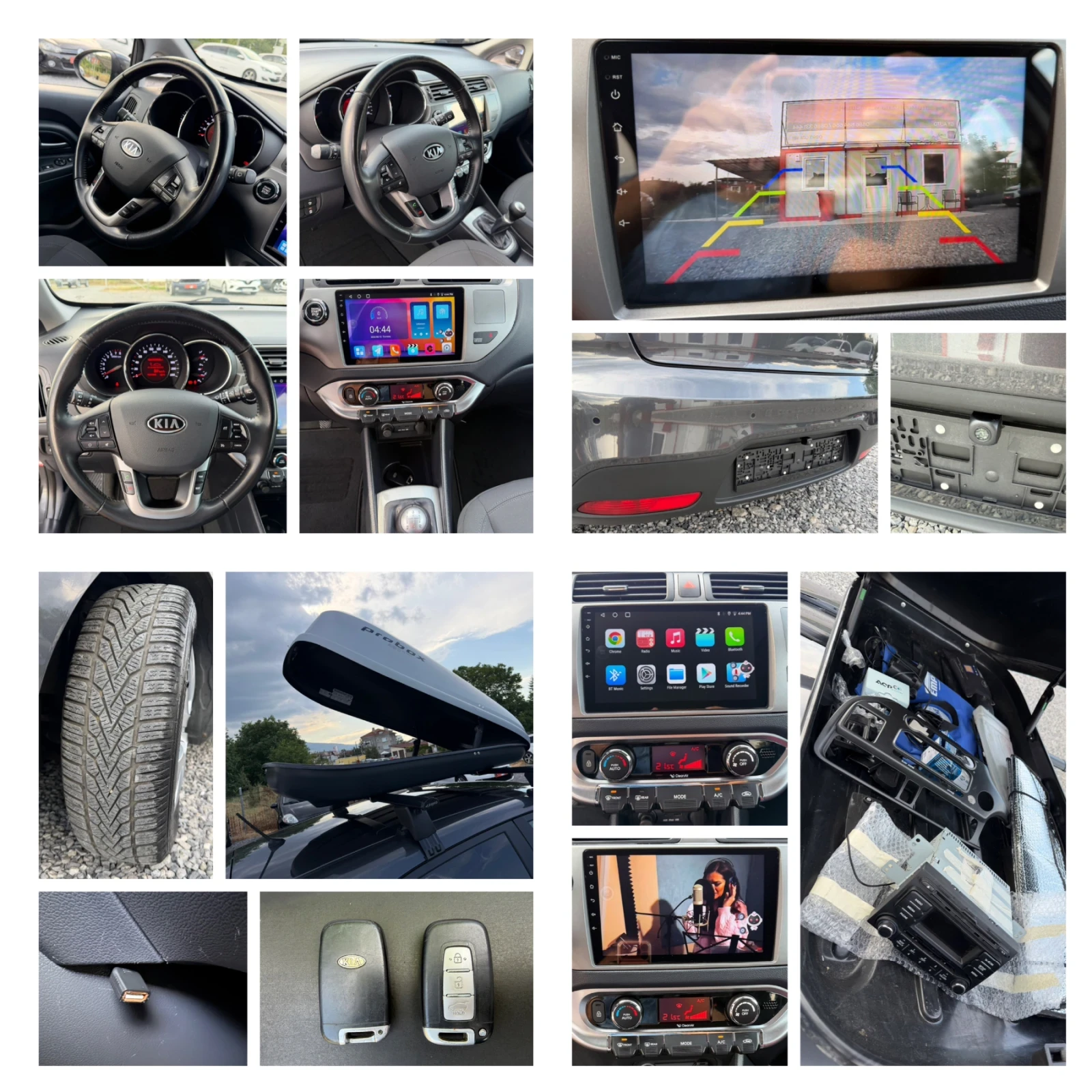 Kia Rio III, 1.2i, 85 Hp, Камера, Навигация, снимка 16 - Автомобили и джипове - 55666090