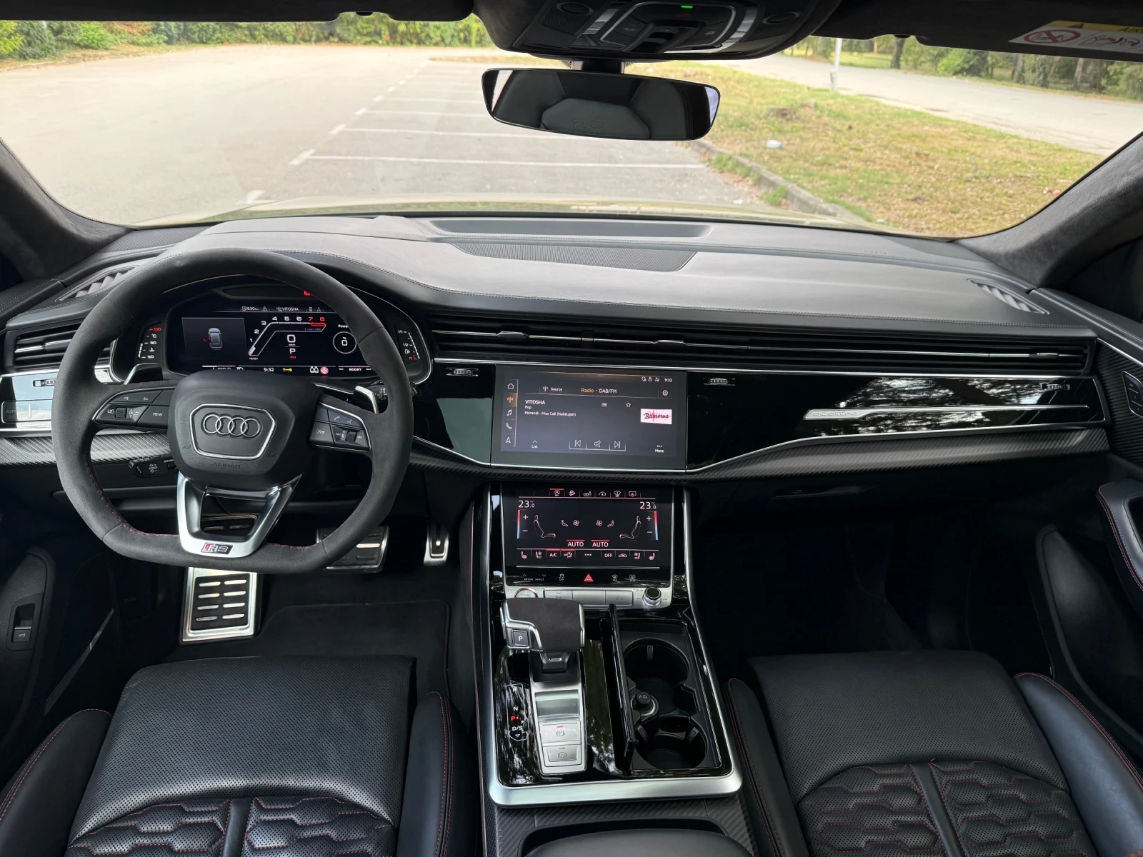Audi RSQ8 4.0TFSI + ШВЕЙЦАРИЯ+ B&O MATRIX, снимка 9 - Автомобили и джипове - 56201742